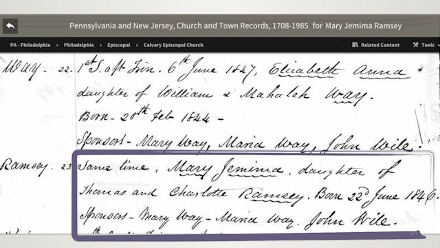 Records for Her Children