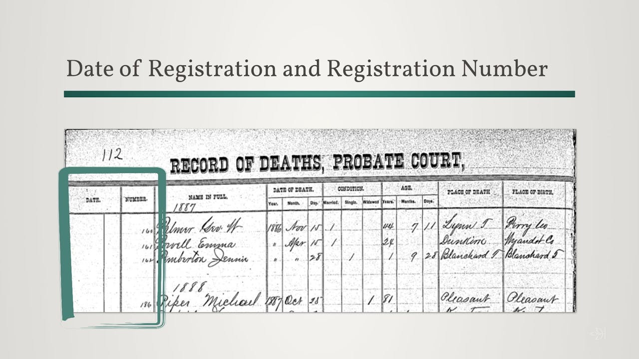 The Basics Birth and Death Records The Buckeye State Researching