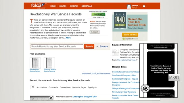 The Records: Compiled Military Servic...