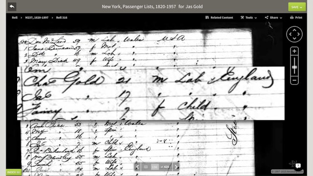 Researching Immigration Records