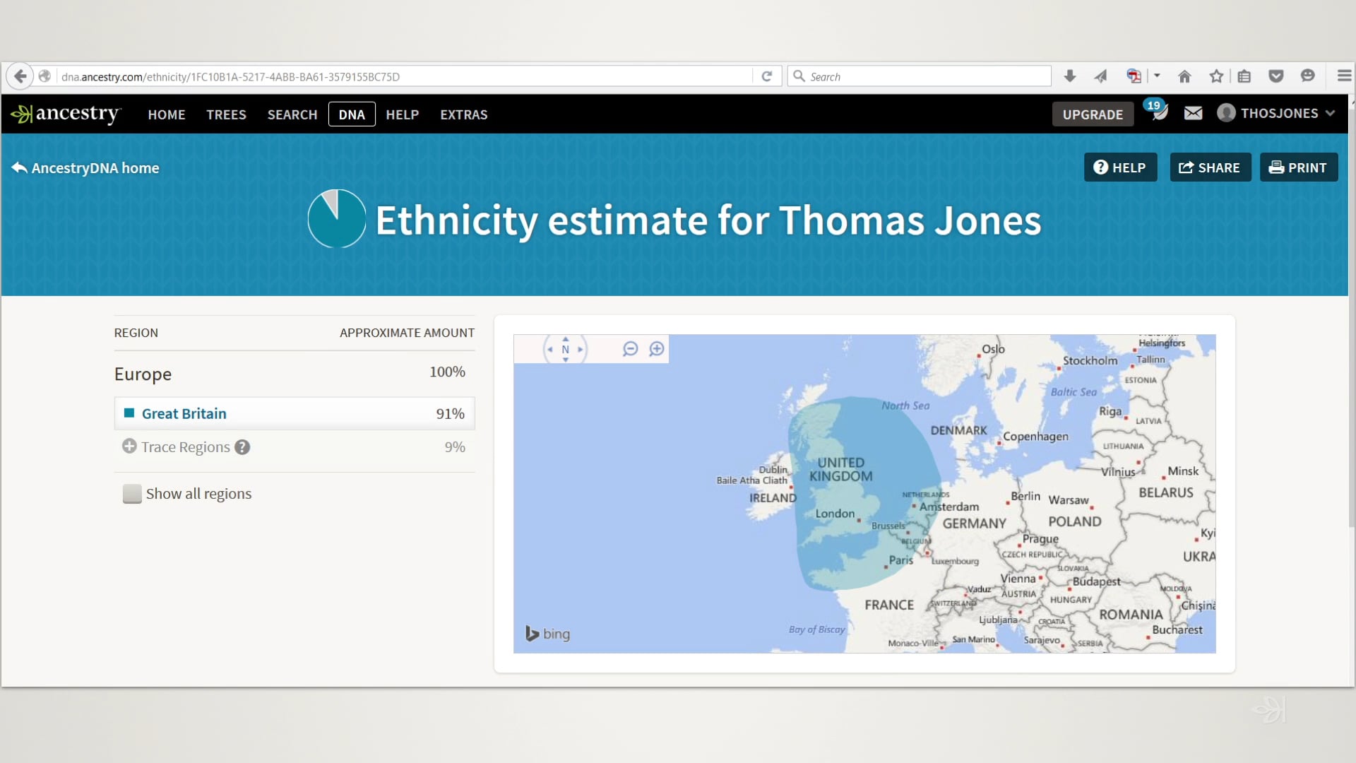 Document Your DNA Test Results