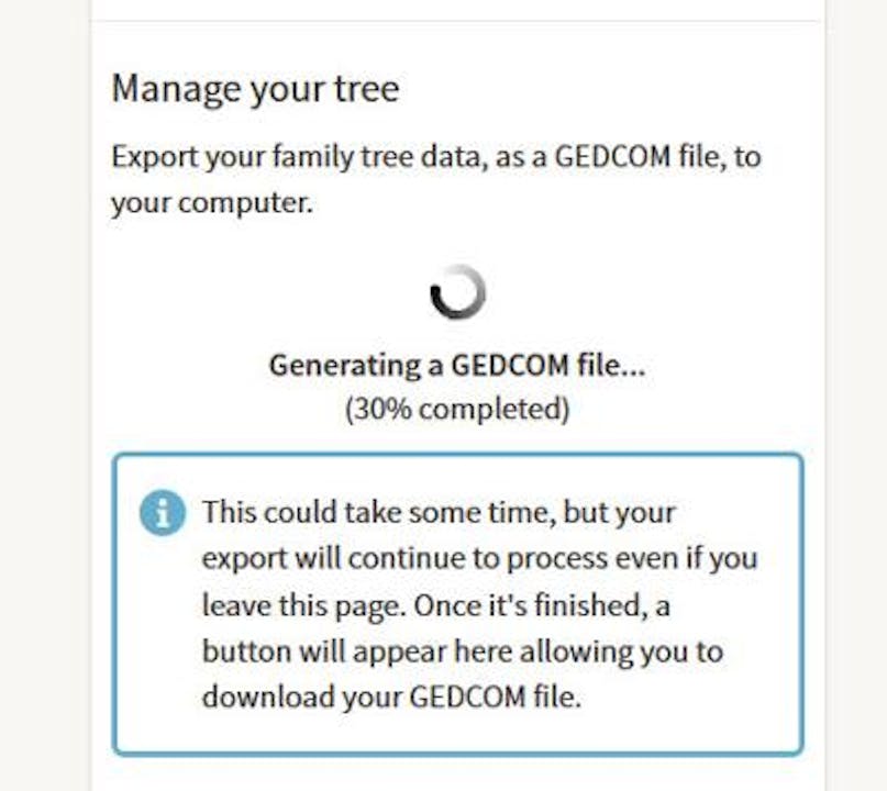 How To Create and Download a GEDCOM - Ancestry Academy