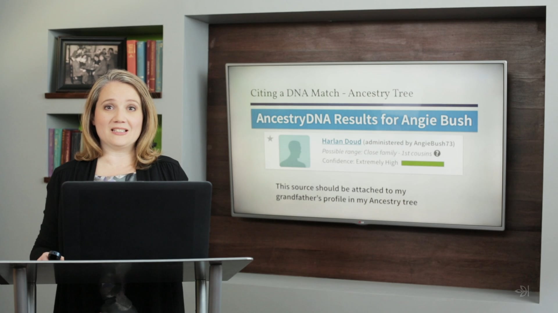 Citing DNA Results Within Your Ancestry Family Tree