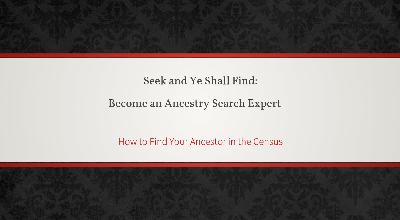 How To Find Your Ancestor in the U.S. Census