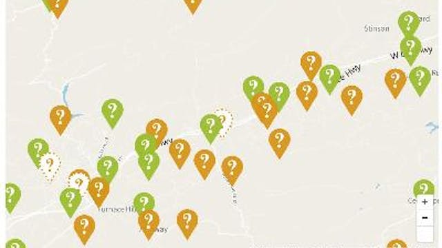 Finding Cemeteries On A Map