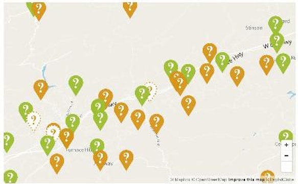 Finding Cemeteries On A Map