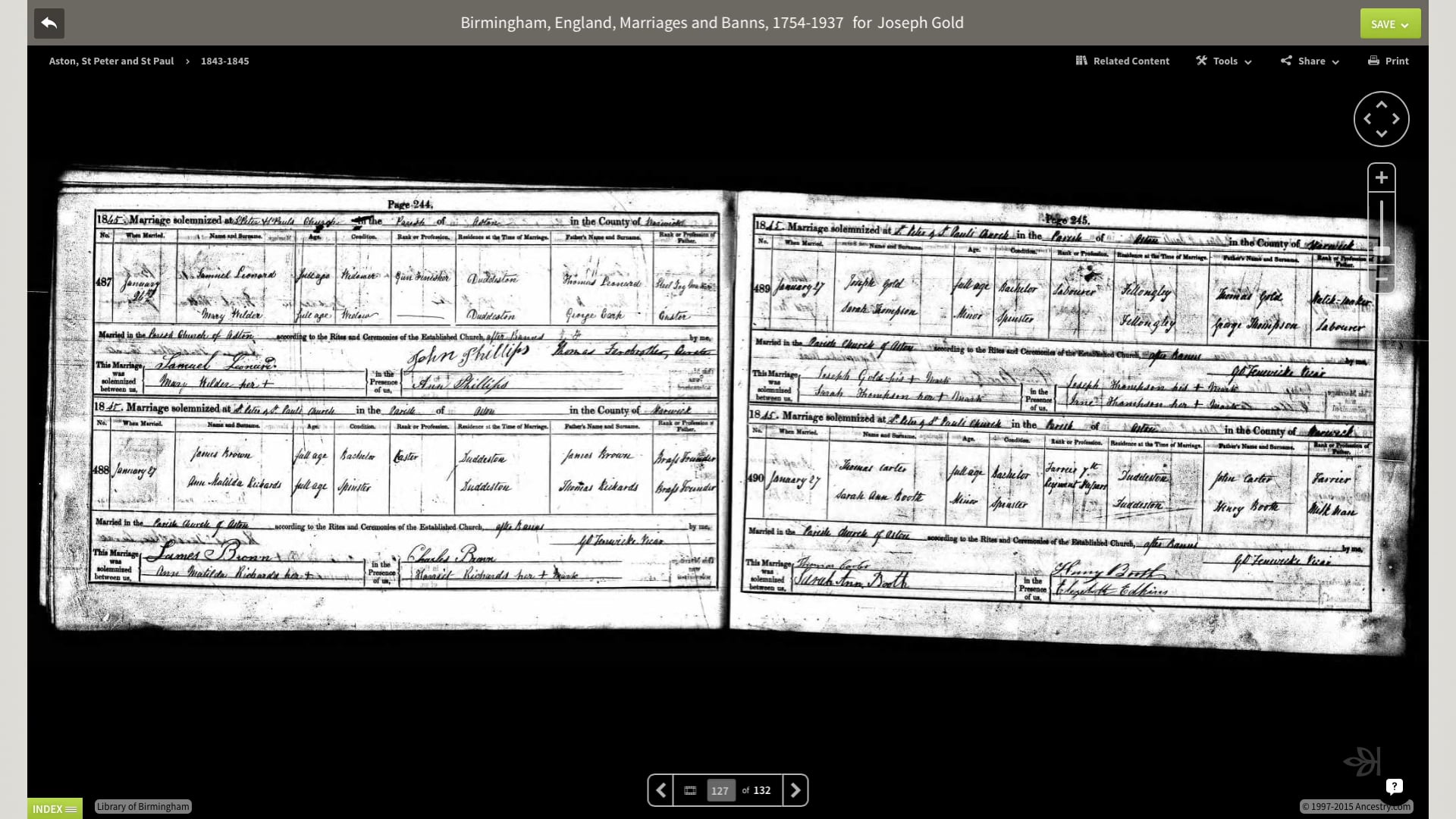 Researching Parish Records