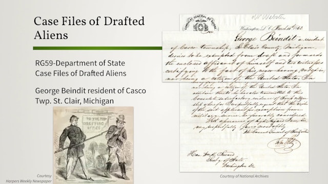 Examples of Union Draft Records