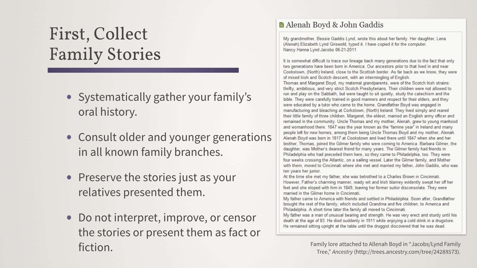 Top-Priority Resources for Early-Stage Genealogical Research