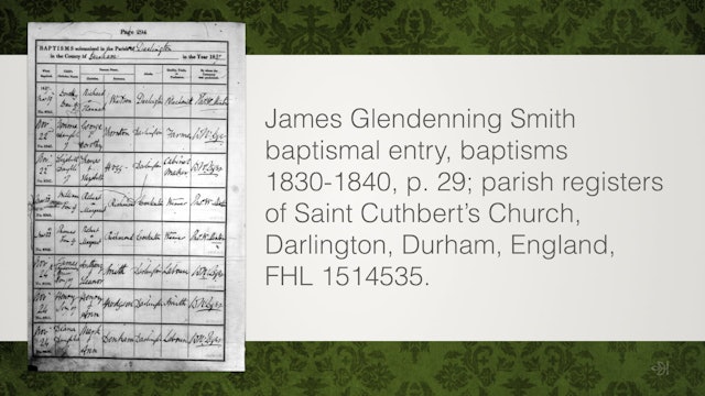 Baptismal Records