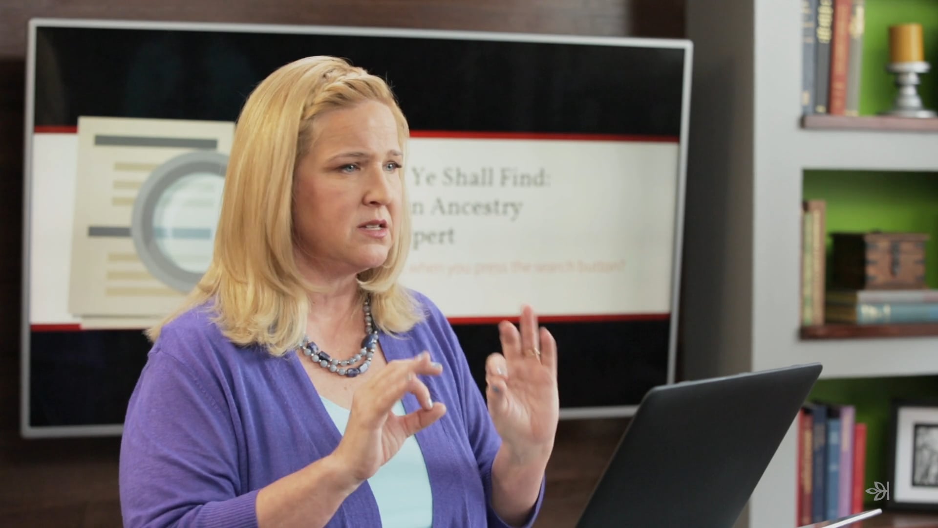 What happens when you press the search button?