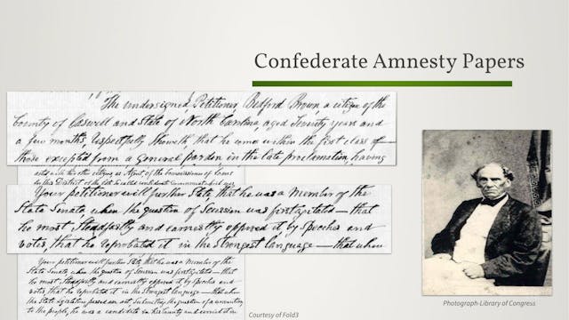 Confederate Amnesty Papers: An Overview