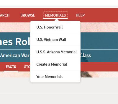 How Do I Find A List Of My Memorials