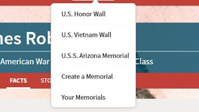 How Do I Find A List Of My Memorials
