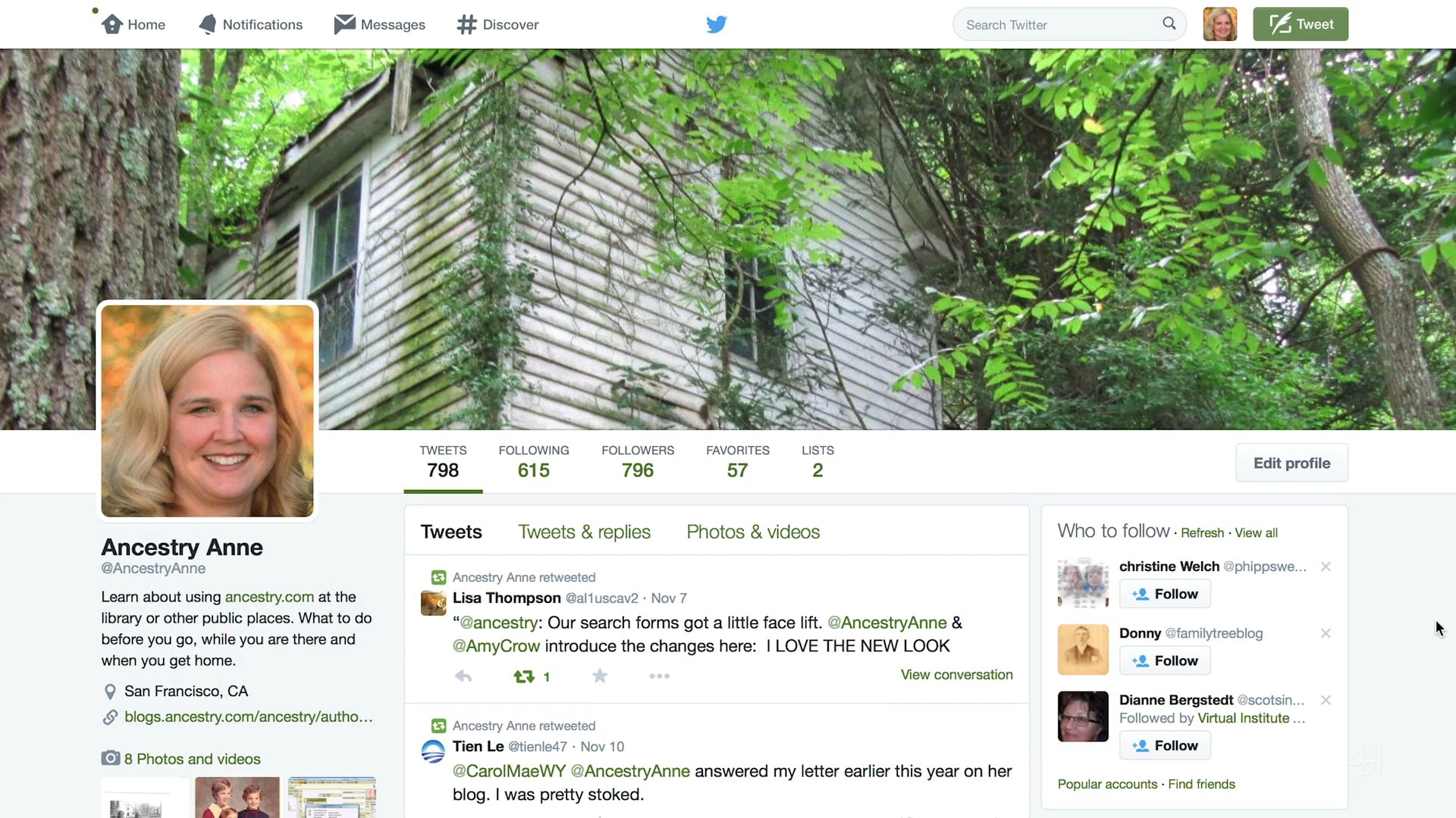 Twitter: Genealogy in 140 Characters