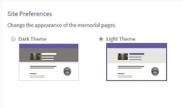Site Preferences: Adjusting the Header Color