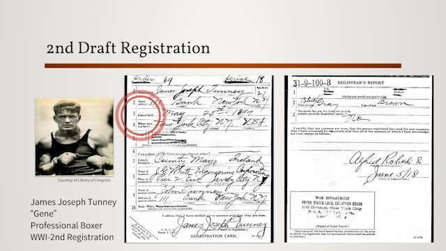 World War I Draft Registrations