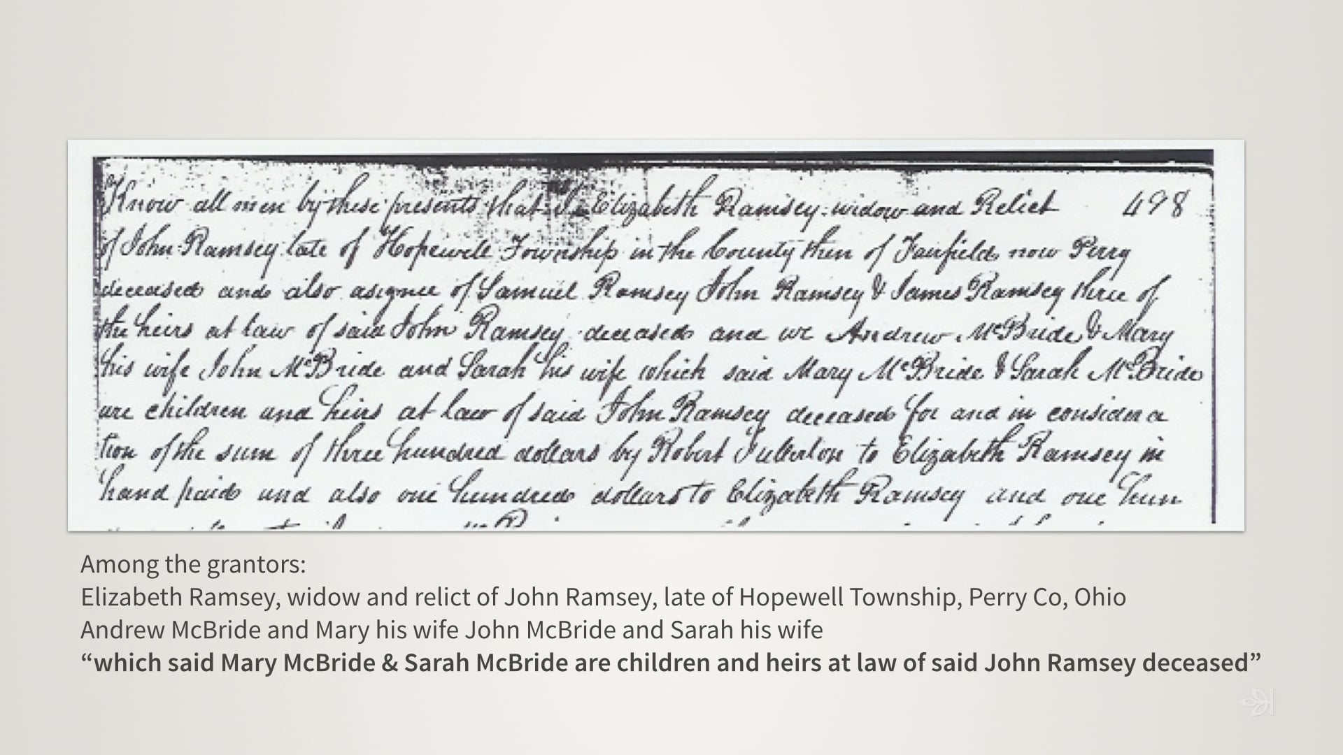 Records for Her Husband(s)