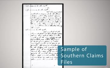 Southern Claims Commission Files