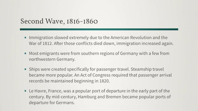 German Migration to the United States