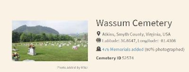 What Is On The Cemetery Page?