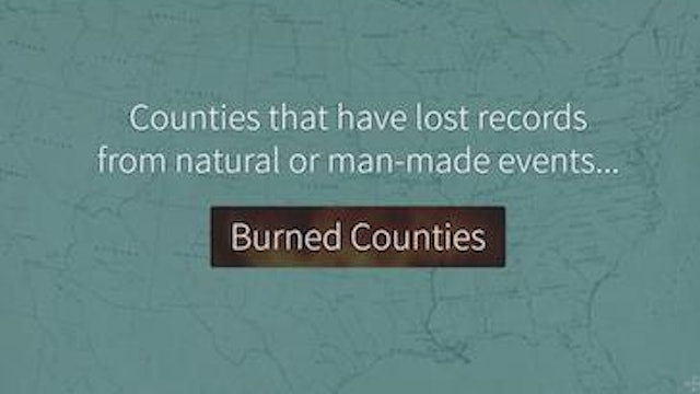 Myth: Burned Counties