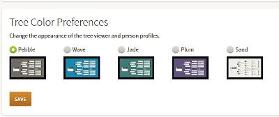 How To Change The Header Color In Your Ancestry Member Tree