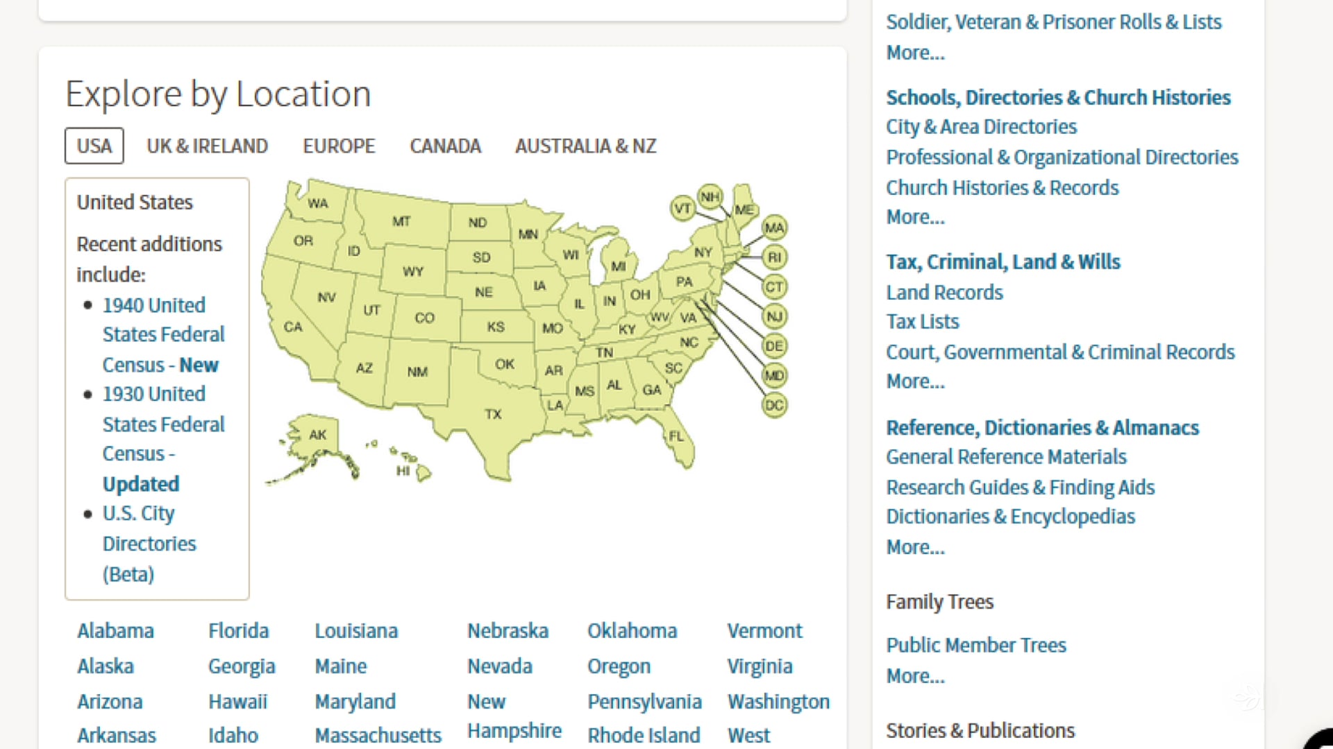 Searching For Your Ancestors