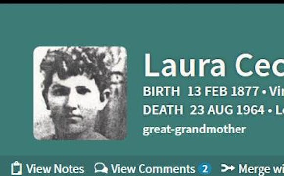 Updating Basic Facts About An Ancestor