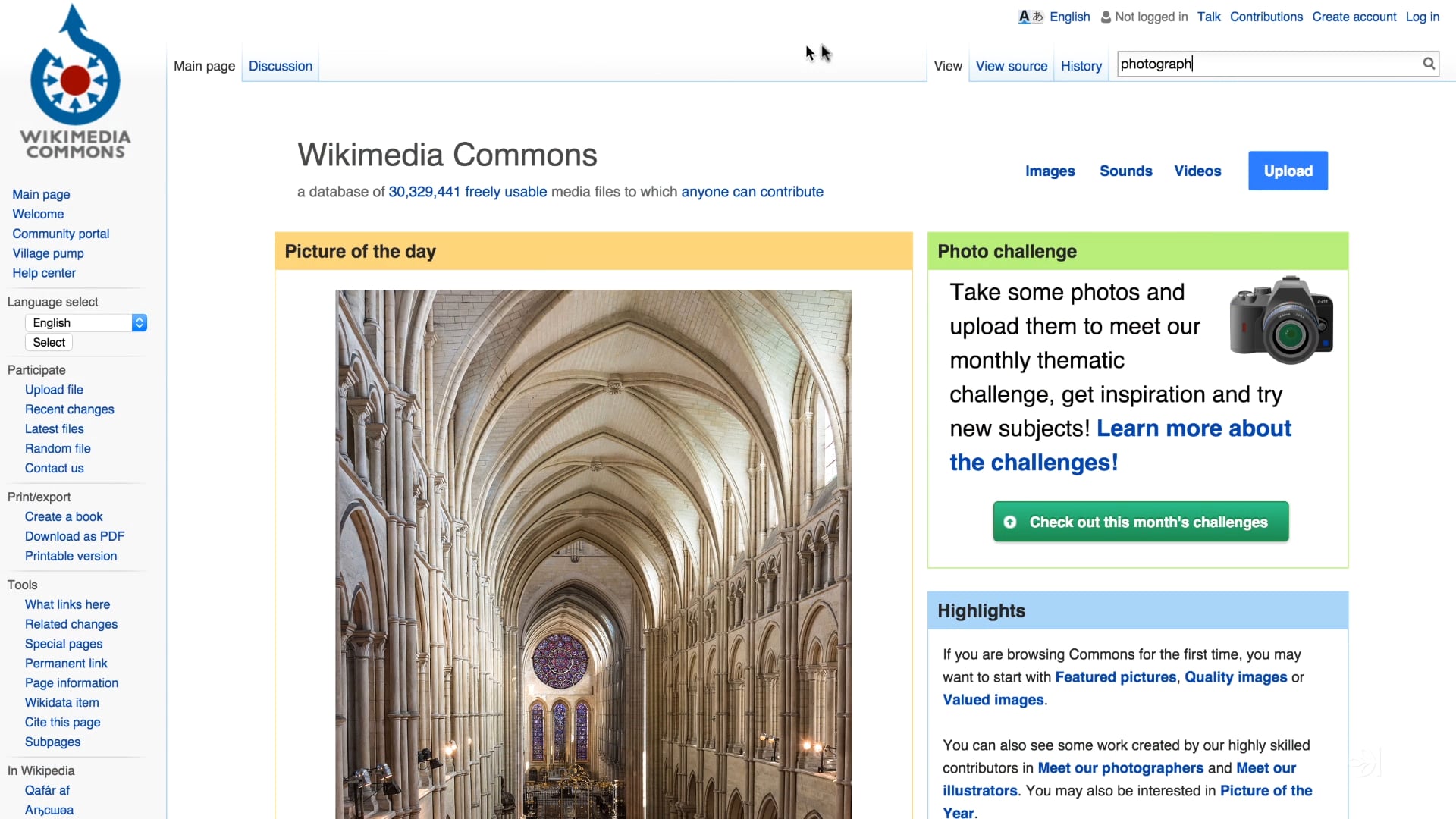 International Photo Sites