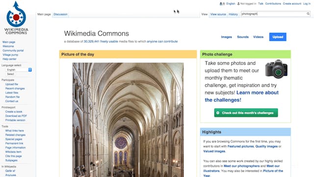 International Photo Sites