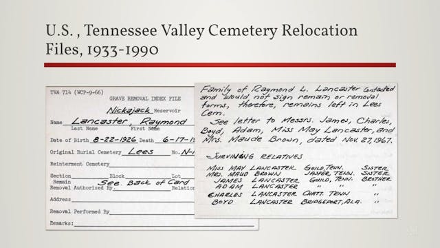 Vital Records Treasures