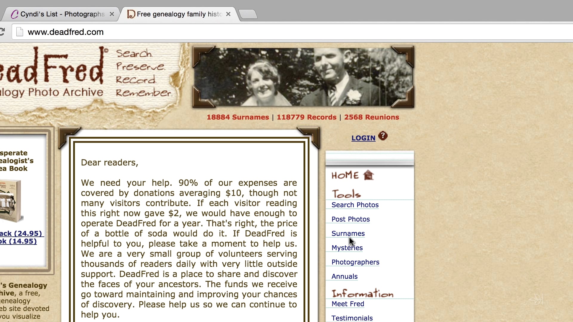 Finding Lost or Hidden Family Photos