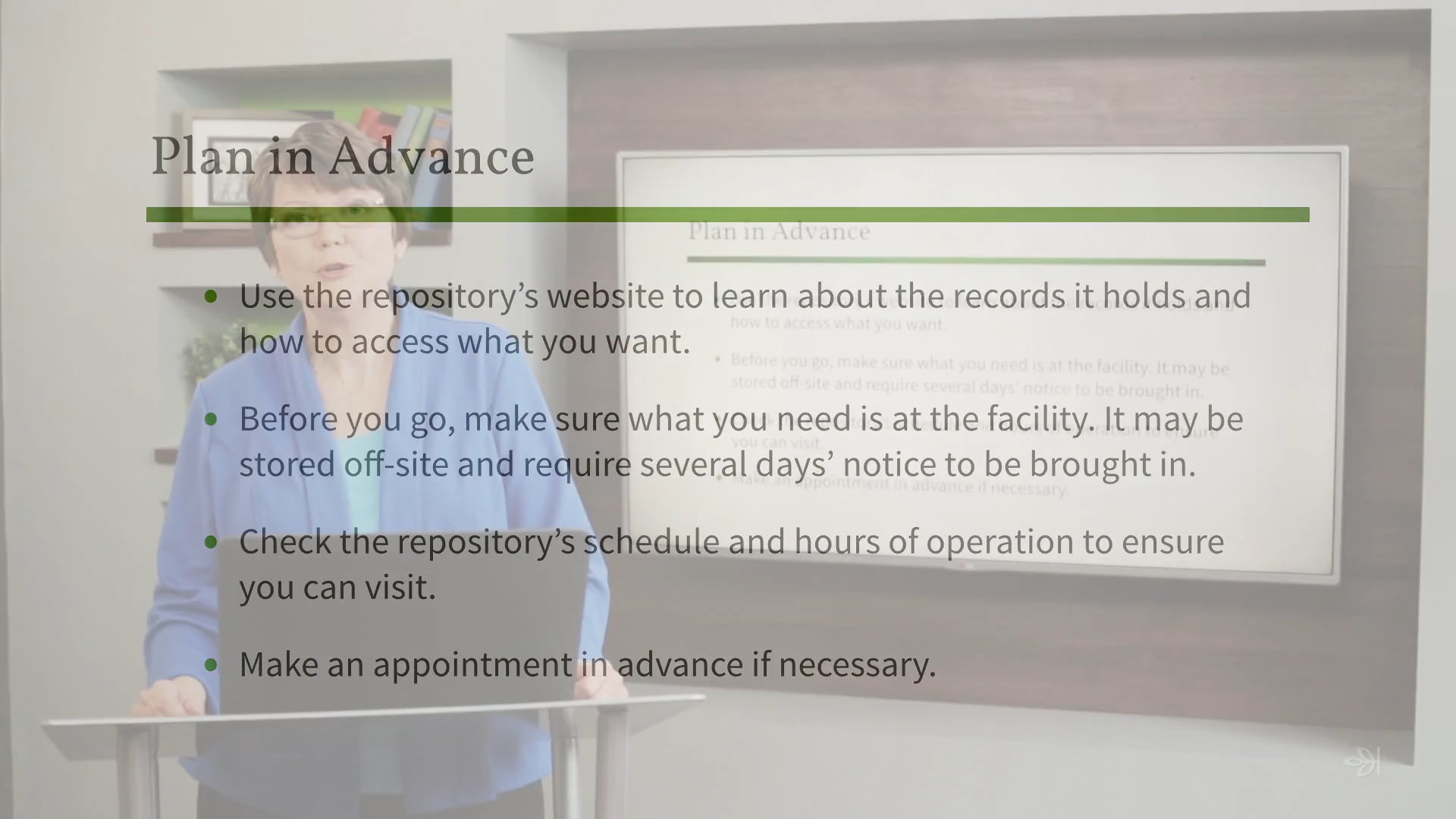 Visiting a Manuscript Collection