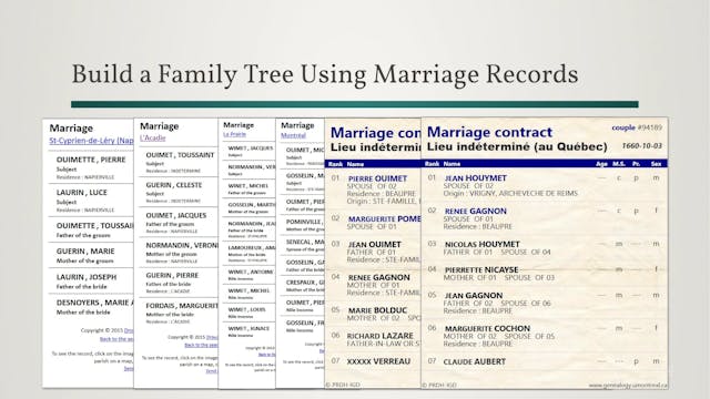 Building Families and Lineages