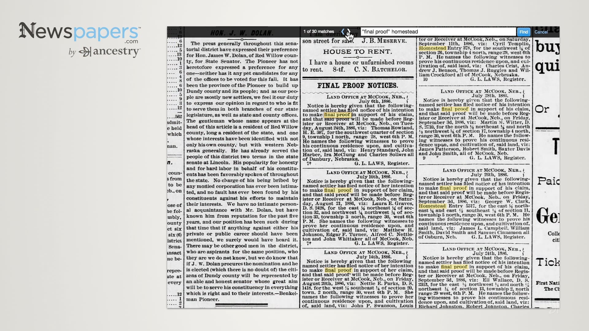 More Ways to Find Homesteads