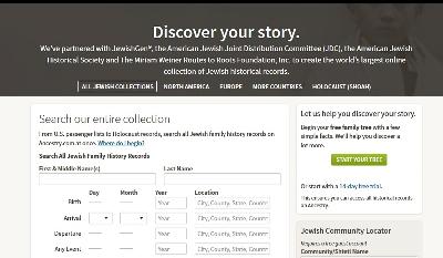Finding Records For Your Jewish Ancestors