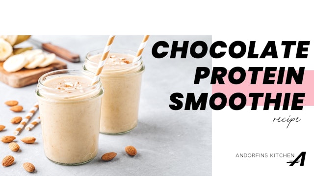 Chocolate Protein Smoothie Recipe