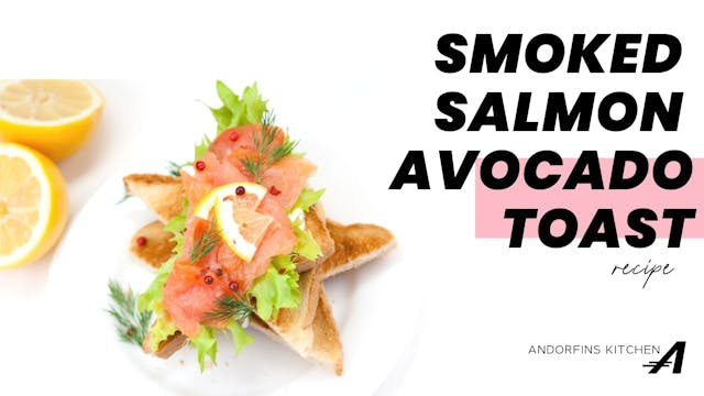 Smoked Salmon Avocado Toast