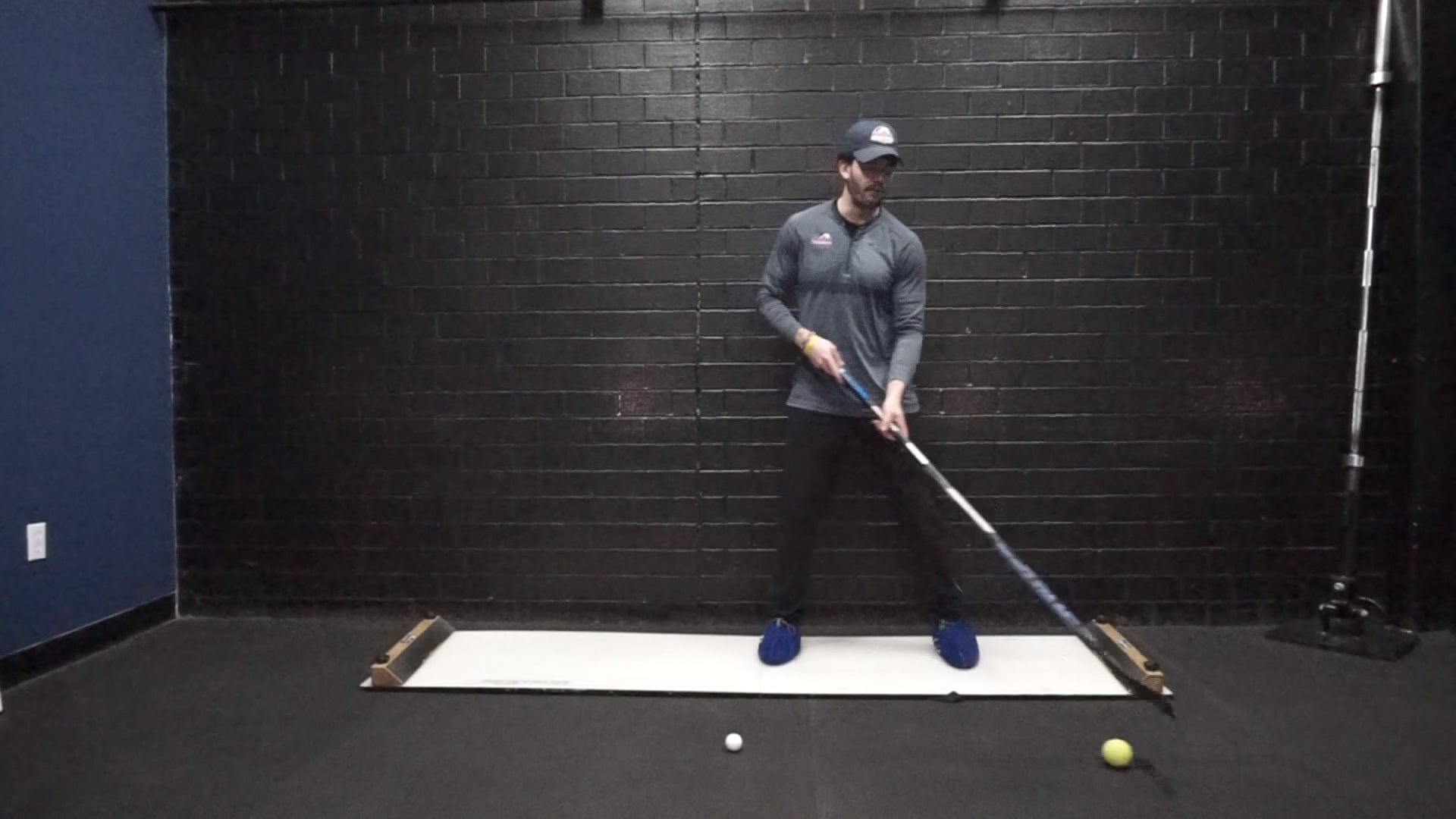 Slideboard - Long Stride with Golf Ball 