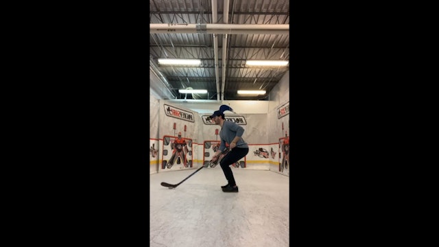 Skater Hold Puck Control