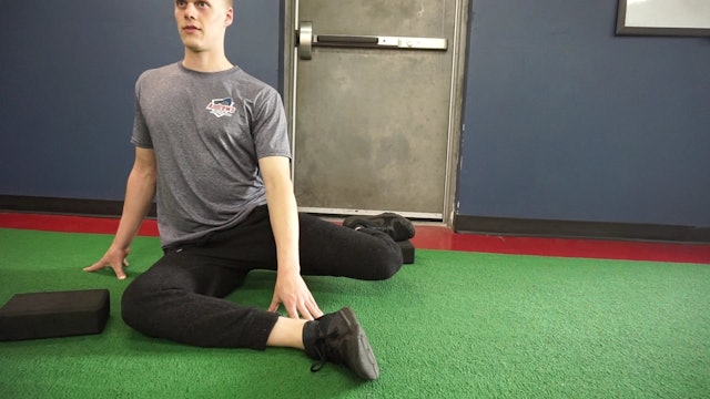 90:90 External Rotation (with block) - Foundational