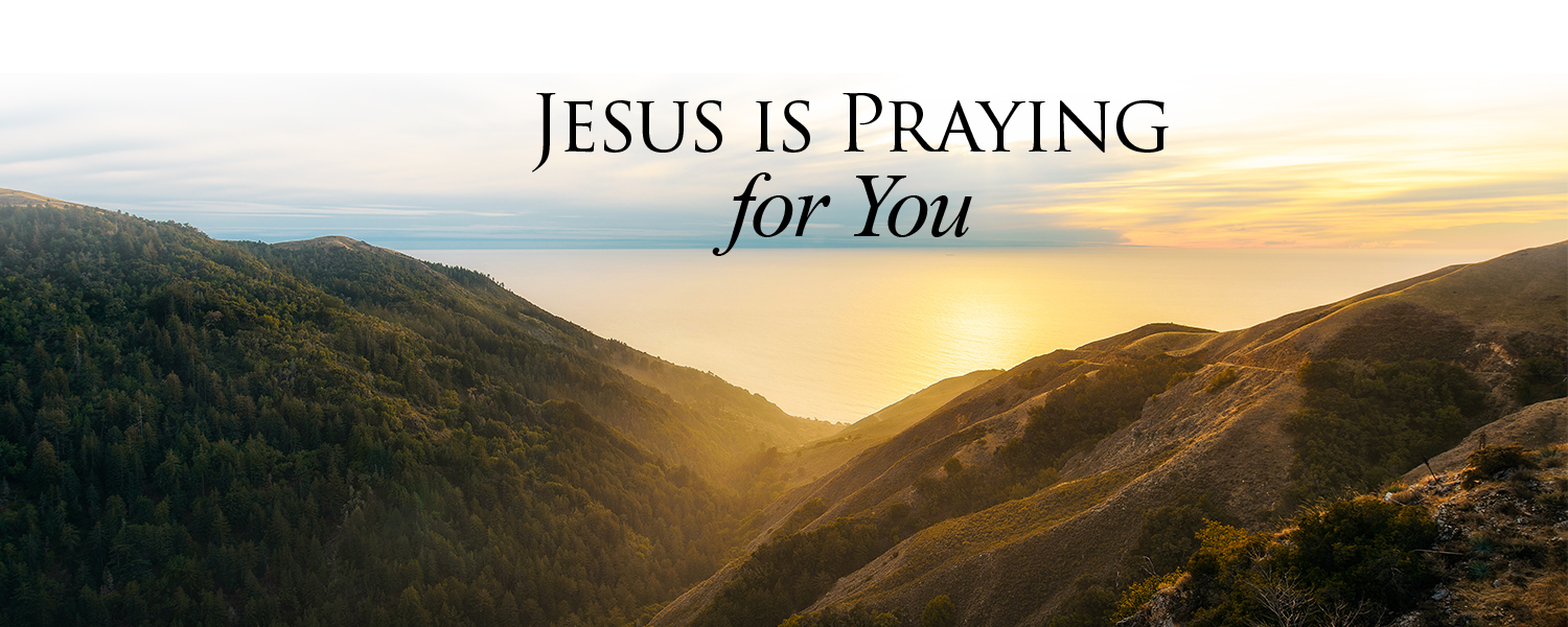 JESUS IS PRAYING FOR YOU