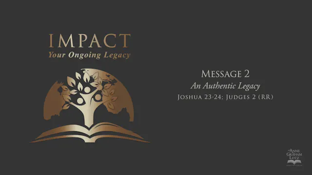 Message 2 - An Authentic Legacy | Rachel-Ruth Lotz Wright