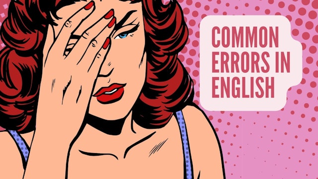 Common errors in English