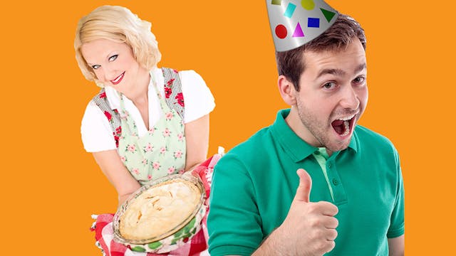 Patty baked a big apple pie for Peter...