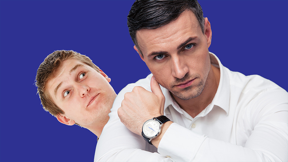 Rhys watched Ross switch his Irish wristwatch for a Swiss wristwatch