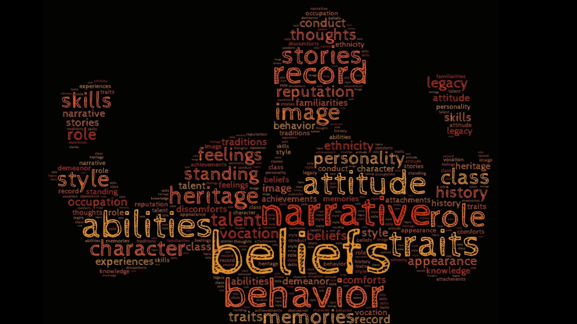 Values, beliefs and attitudes
