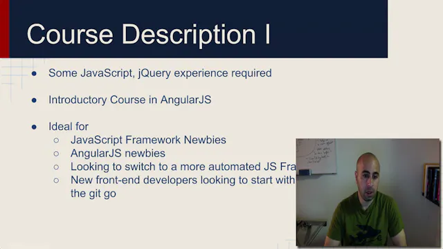 AngularJS: Course Introduction