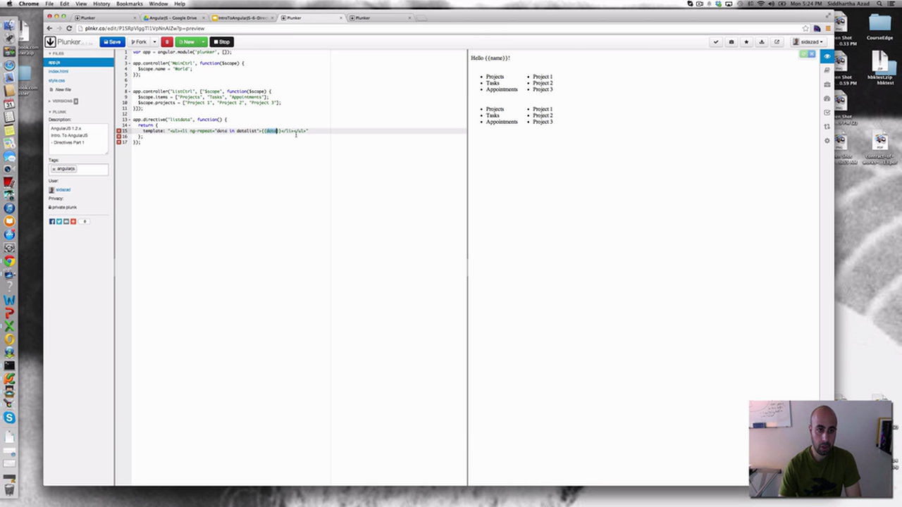 AngularJS Directives Part I